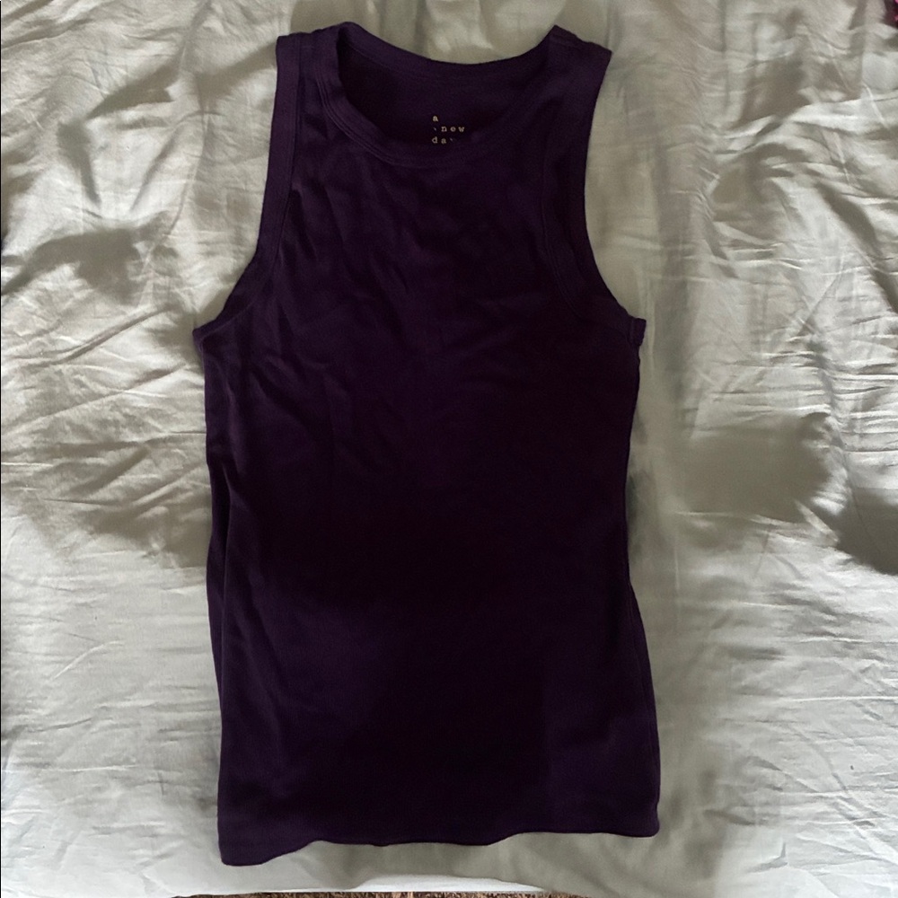 a new day Rich Purple Top